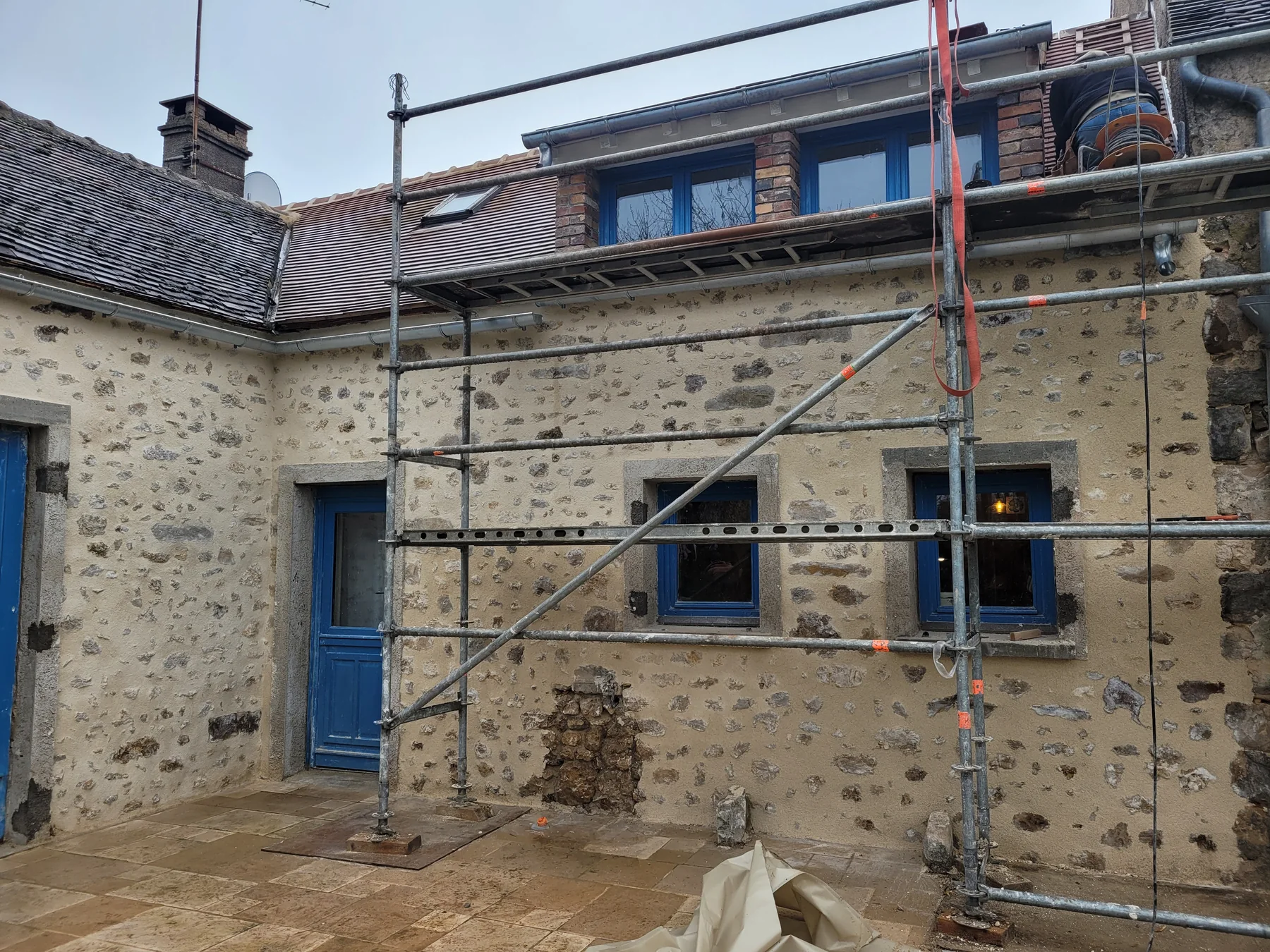 Rénovation lourde d'un bâti ancien